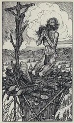 Illustration de Tennyson pour A Dream of Fair Women and Other Poems
