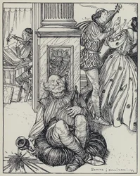 Illustration de Tennyson pour A Dream of Fair Women and Other Poems