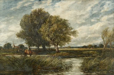 Abreuvement des chevaux