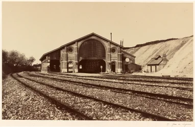 Gare de Longueau,1855 (photo)