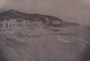 Les Ponchettes à Nice,c. 1855 (photo)