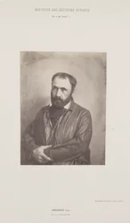 Portrait de Paul Chenavard, tiré de la série "Histoire des Artistes Vivants"