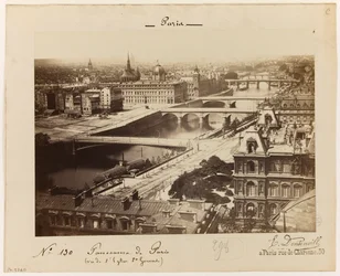 Vue de Paris, vers 1865-1900 (photo)