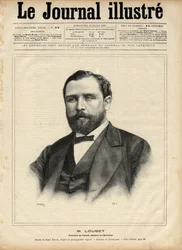 Émile Loubet (1836-1929) en 1892 (président du conseil - ministre de l