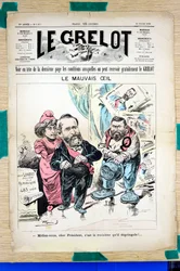 Couverture de "Le Grelot", Satirique en Couleurs