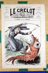 Couverture de "Le Grelot", numéro 312, Satirique en couleurs