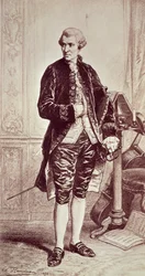 Joseph Haydn (1732-1809) 1858 (gravure)