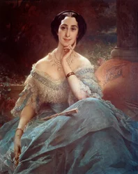 Portrait de la comtesse Hallez Claparede, dame d