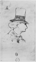 Baudelaire avec chapeau