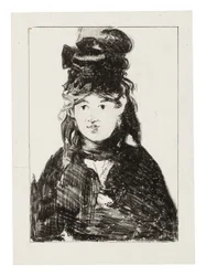 Berthe Morisot en noir