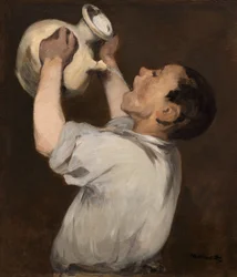 Garçon avec une cruche (La Régalade)