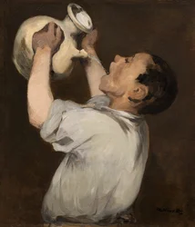 Garçon avec Pichet La Régalade