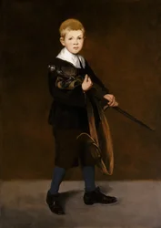 Garçon avec une Épée