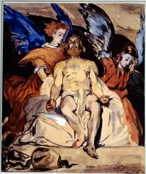 Christ avec des anges