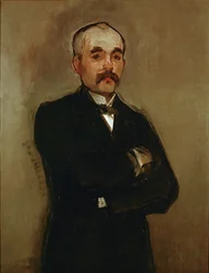 Georges Clemenceau … (oil on canvas)