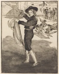 Mlle Victorine en costume d