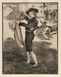 Mlle. Victorine en costume d
