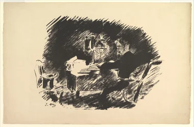 Il était une fois un Minuit Lugubre. Illustration de Le Corbeau par Edgar Allan Poe