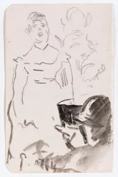 Chanteuse de café parisien, c.1876