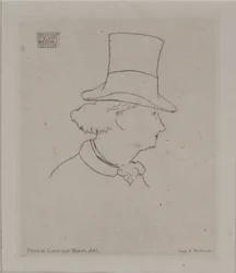 Portrait de Baudelaire