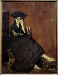 Portrait de la peintre Berthe Morisot