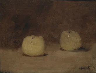 Nature Morte avec Deux Pommes