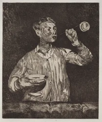 Le Garçon aux bulles de savon