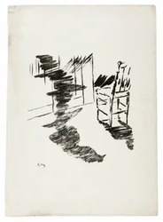 La Chaise ("Cette ombre qui flotte sur le sol..."), du Corbeau