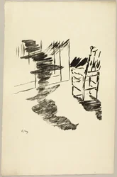 La Chaise (« Cette ombre qui flotte sur le sol... »), tirée de Le Corbeau