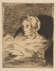 La convalescente Suzanne Manet, 1879-81