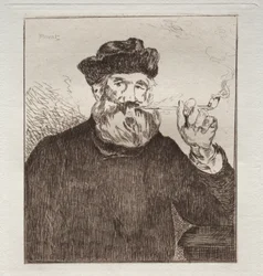 Le fumeur (gravure)