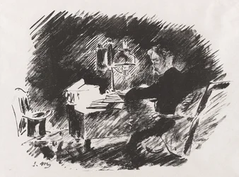 Sous la lampe, de la traduction par Stéphane Mallarmé du Corbeau d