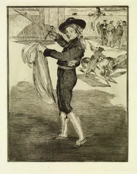 Victorine Meurent en costume d