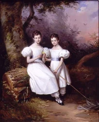 Portrait de deux enfants