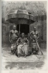 Ardjoumani et ses fils, roi de Bondoukou (Côte d