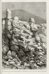 Aspect des hauteurs avec des parois verticales au plateau de Dasoulami et Bobodioulasou (Golfe de Guinée), description des techniques d