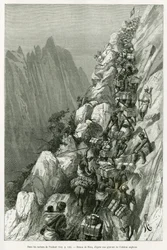 Dans les rochers d