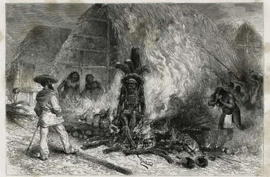 La crémation d