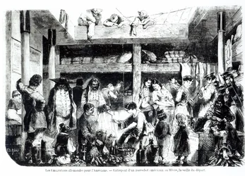 La veille du départ pour l