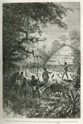 Yacouman, chef Roucouyenne, tribu de Guyane sur les rives de l