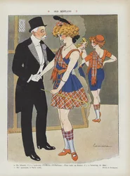 Vieille Écosse. Illustration pour Le Rire