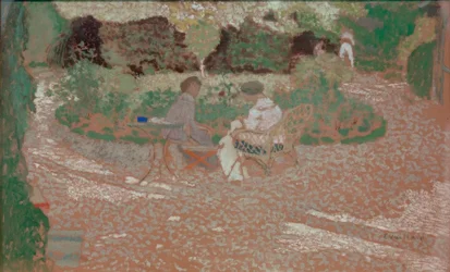 Dans le jardin