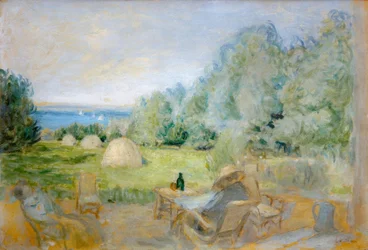 Les meules au jardin des Étincelles à Criqueboeuf