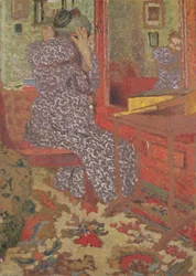 Madame Vuillard arrangeant ses cheveux, 1900