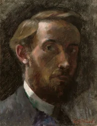 Autoportrait, à 21 ans