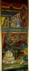 Le théâtre de Guignol (détail)