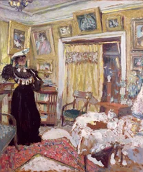 Le salon Hessel, rue de Rivoli, 1901