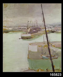 Le port de Honfleur, 1919