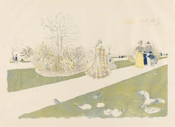 Le jardin des Tuileries