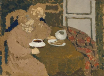 Deux femmes buvant du café, vers 1893